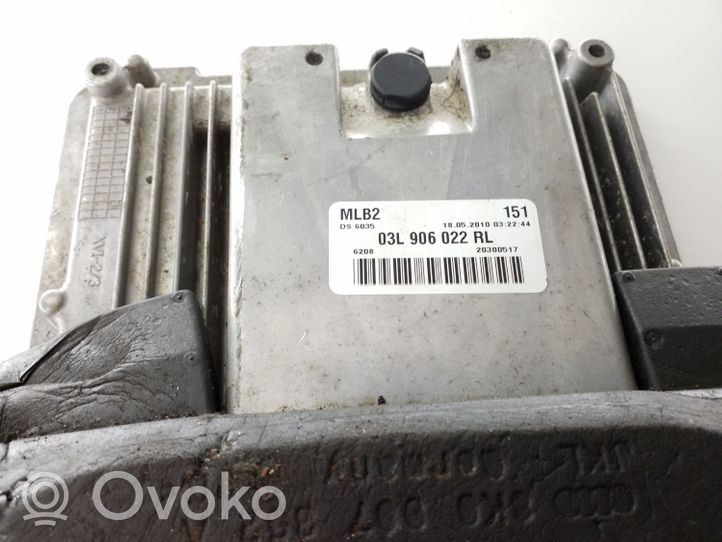 Audi A4 S4 B8 8K Engine control unit/module 03L906022RL