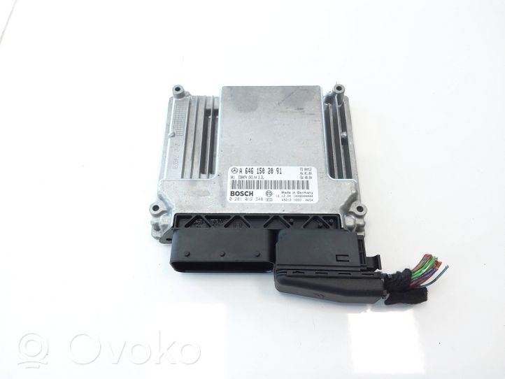 Mercedes-Benz E W211 Engine control unit/module A6461502091