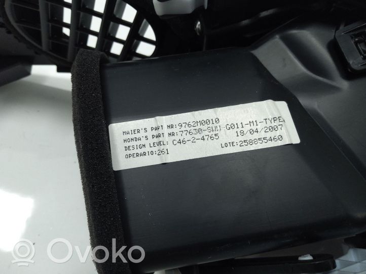 Honda CR-V Dysze / Kratki środkowego nawiewu deski rozdzielczej 77630SWW