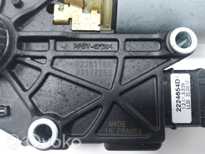 Peugeot 508 Sunroof motor/actuator 2226116A