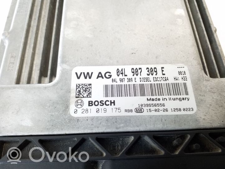 Audi A3 S3 8V Variklio valdymo blokas 04L907309E