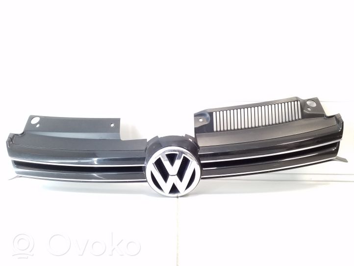 Volkswagen Golf VI Griglia superiore del radiatore paraurti anteriore 5K0853653F