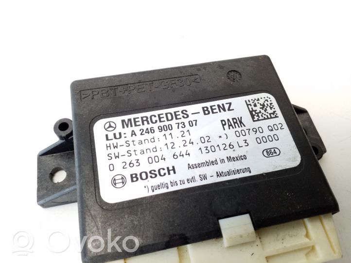 Mercedes-Benz A W176 Pysäköintitutkan (PCD) ohjainlaite/moduuli A2469007307