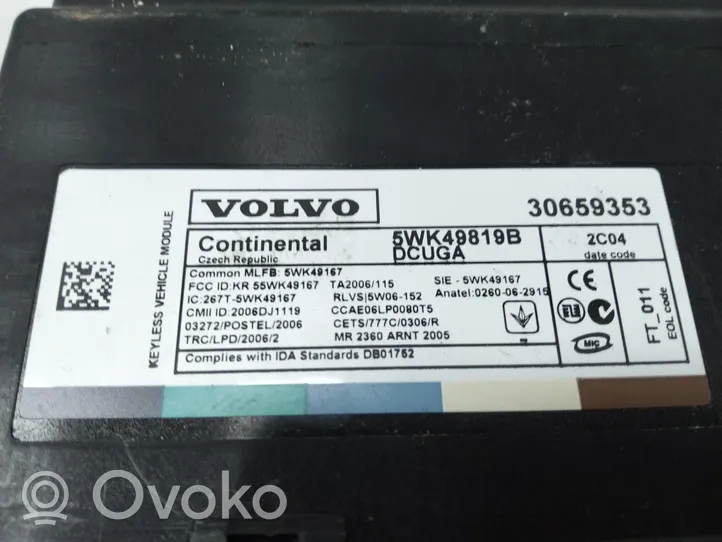 Volvo XC60 Centralina/modulo keyless go 30659353