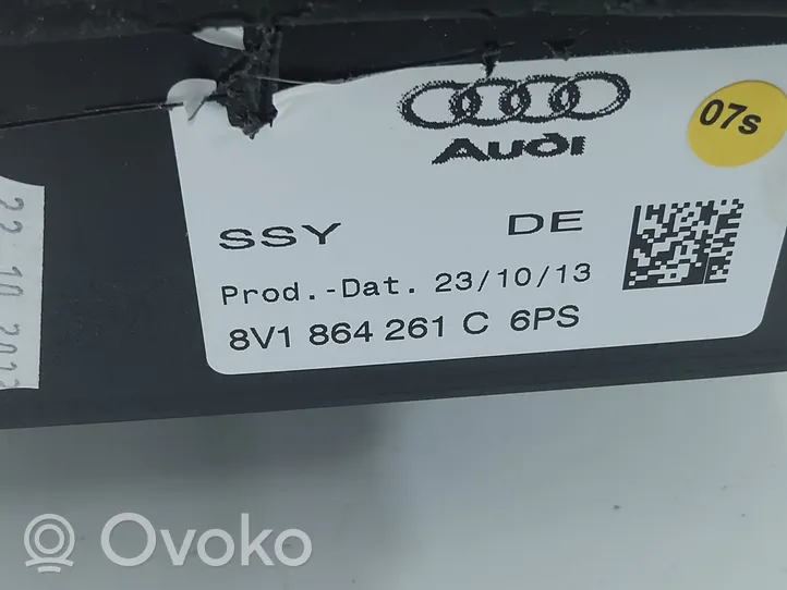 Audi A3 S3 8V Centrinė konsolė 8V1864261