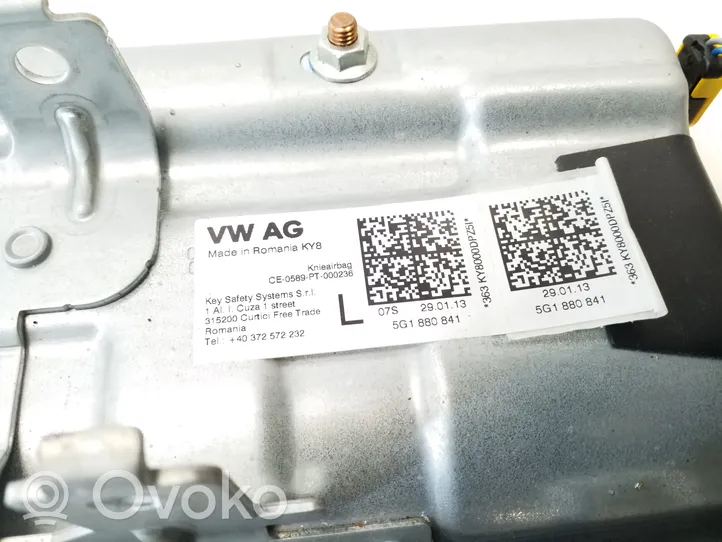 Volkswagen Golf VII Poduszka powietrzna Airbag chroniąca kolana 5G1880841