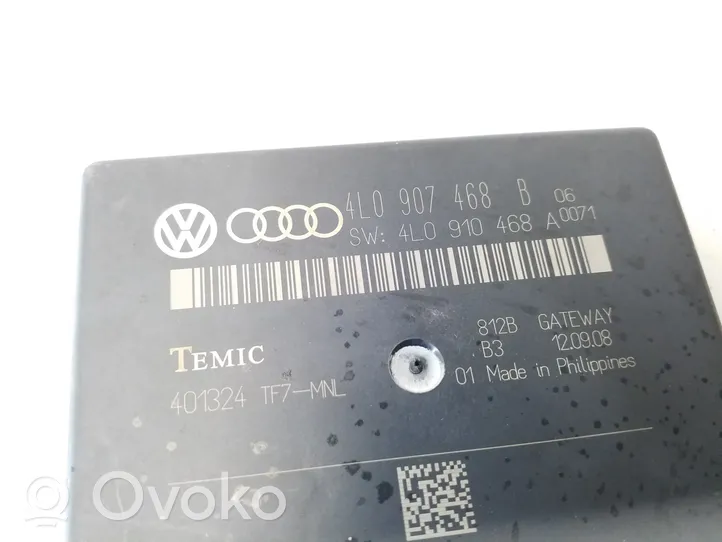 Audi Q7 4L Gateway control module 4L0907468B