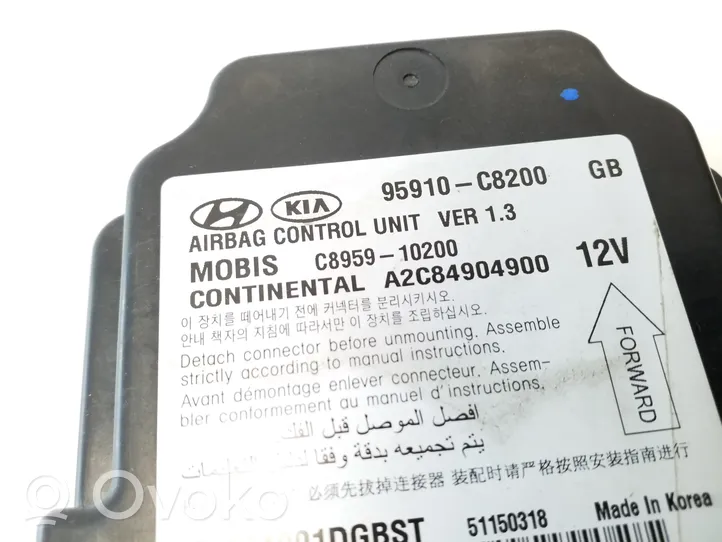 Hyundai i20 (GB IB) Module de contrôle airbag 95910C8200