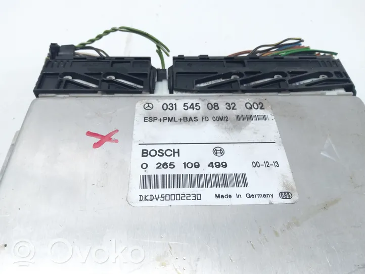 Mercedes-Benz E W210 Komputer / Sterownik ECU silnika 0315450832Q02