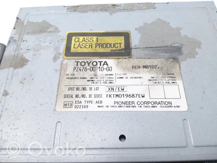 Toyota Hilux (AN10, AN20, AN30) Unità di navigazione lettore CD/DVD PZ4760021000