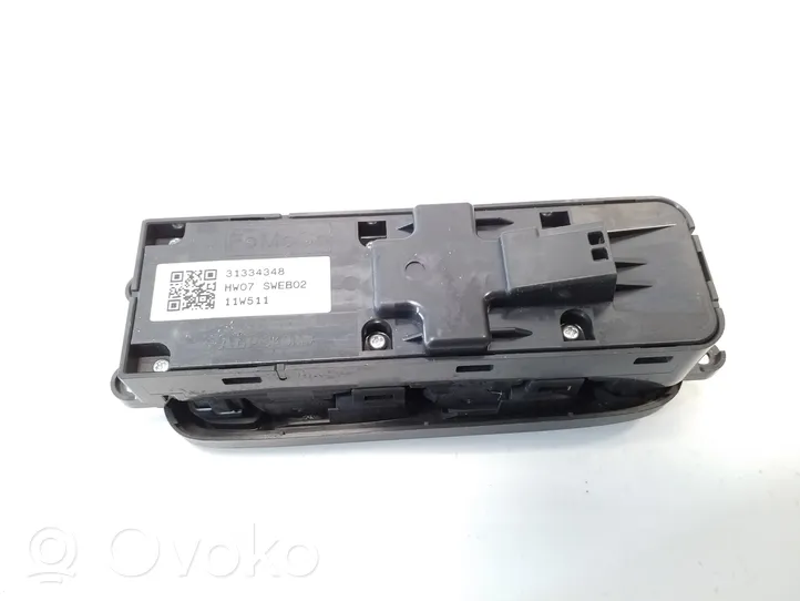 Volvo V60 Electric window control switch 31334348