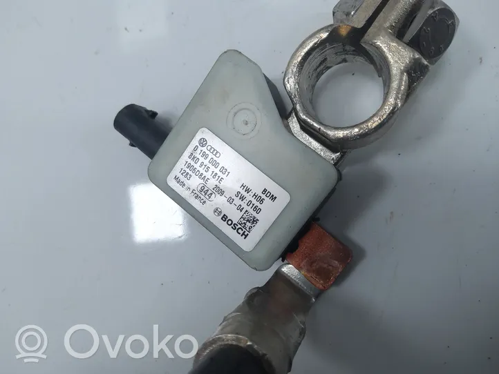 Audi A5 8T 8F Câble négatif masse batterie 8K0915181