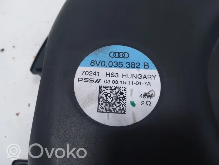 Audi A3 S3 A3 Sportback 8P Głośnik drzwi przednich 8V0035382