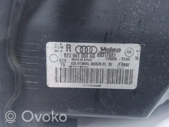 Audi A5 8T 8F Phare frontale 8T0941004