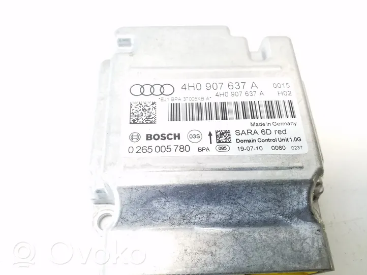 Audi A8 S8 D4 4H Citu veidu vadības bloki / moduļi 4H0907637A