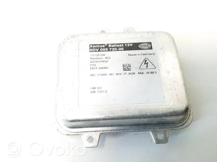 Opel Astra J Modulo di zavorra faro Xenon 5DV00972000