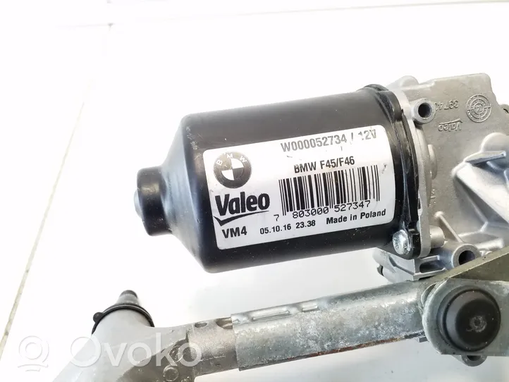 BMW 2 F45 Mechanizm i silniczek wycieraczek szyby przedniej / czołowej 730104308