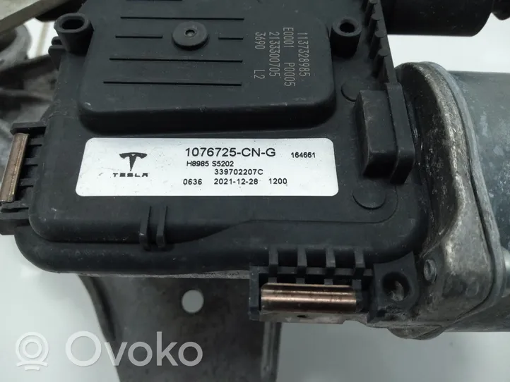 Tesla Model 3 Wischergestänge Wischermotor vorne 1076725