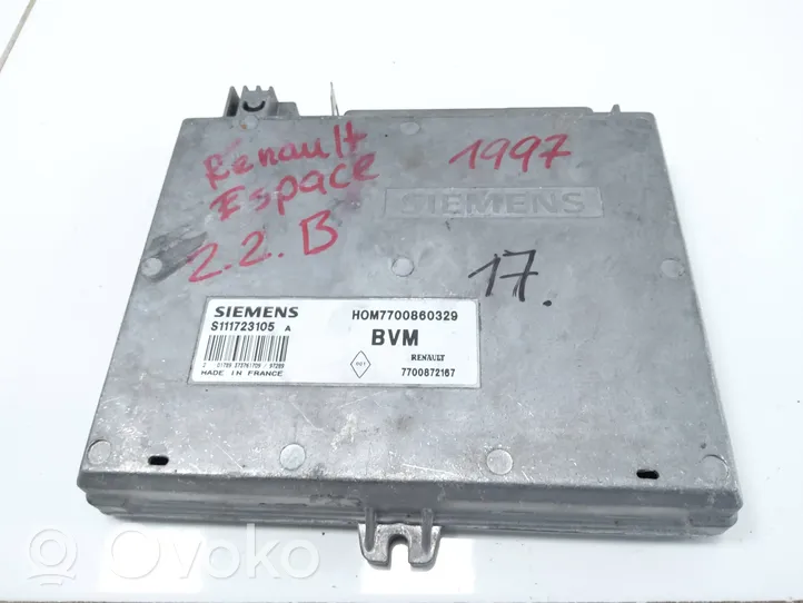 Renault Espace II Calculateur moteur ECU 7700860329