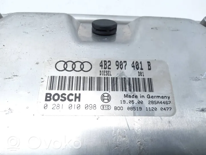 Audi A6 S6 C5 4B Engine control unit/module 4B2907401B