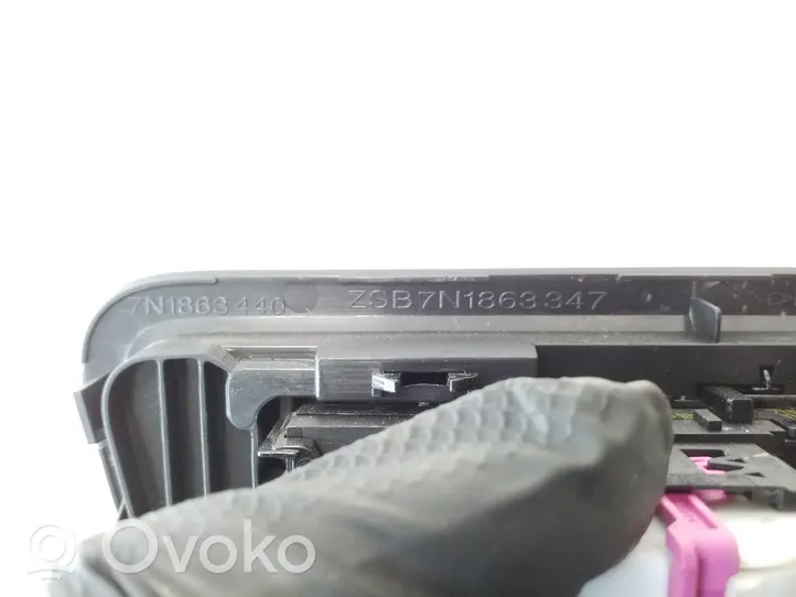 Volkswagen Sharan Zestaw przełączników i przycisków 7N0927137B