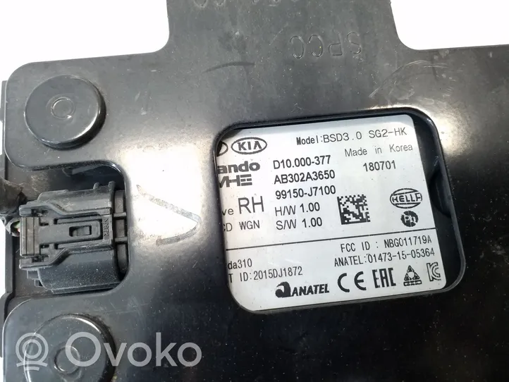 KIA Ceed Modulo di controllo del punto cieco 99150J7100