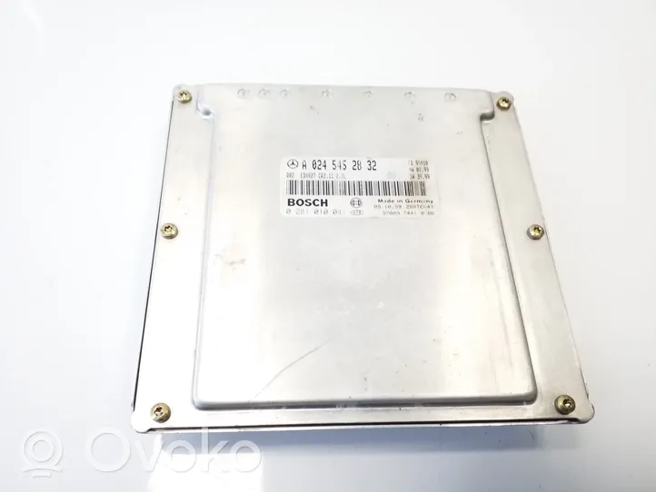 Mercedes-Benz E W210 Sterownik / Moduł ECU A0245452832