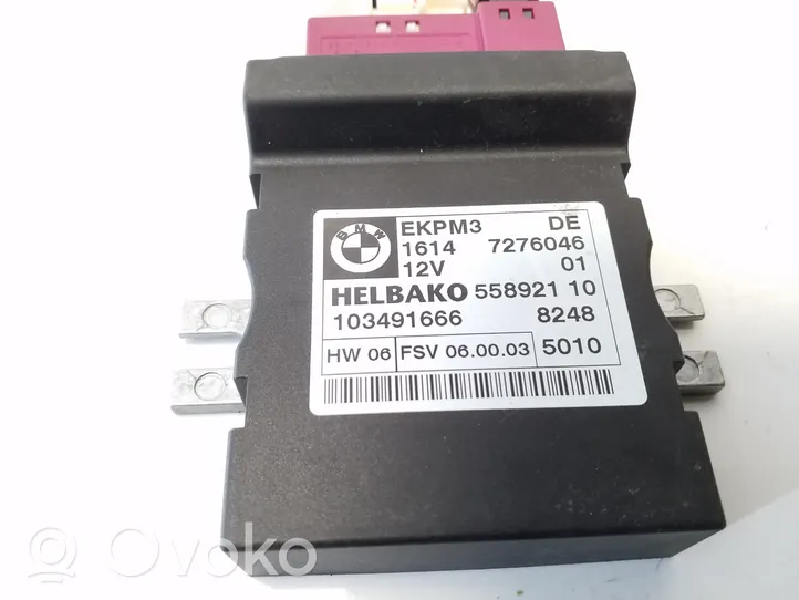 BMW X1 E84 Degvielas sūkņa vadības bloks 16147276046