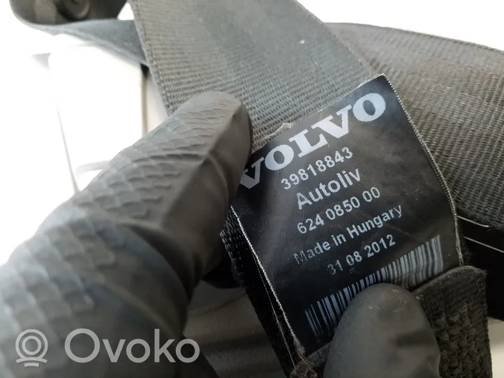 Volvo S60 Pas bezpieczeństwa fotela przedniego 39818843