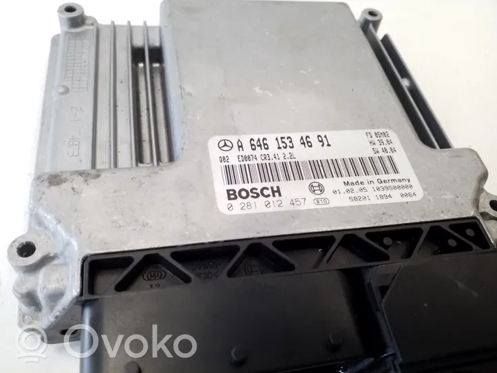 Mercedes-Benz E W211 Sterownik / Moduł ECU A6461534691