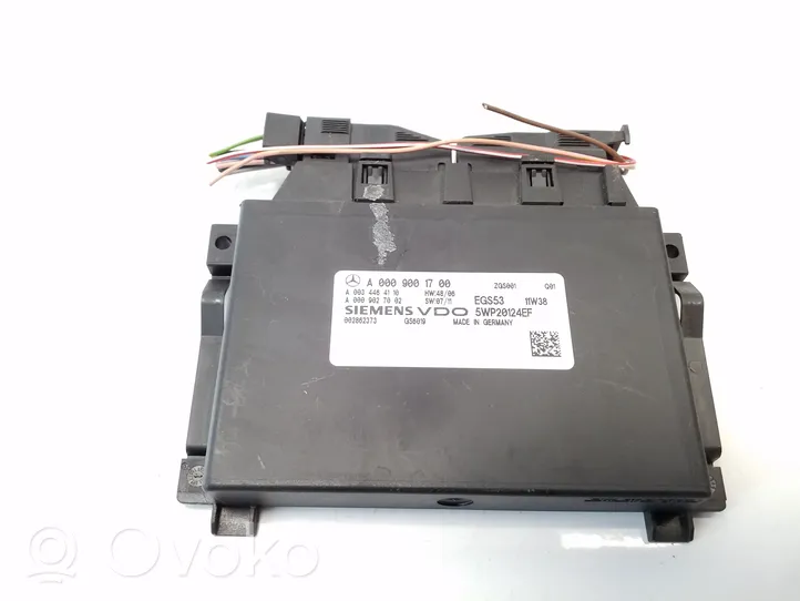 Mercedes-Benz Vito Viano W639 Module de contrôle de boîte de vitesses ECU A0009001700