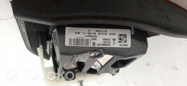 Mercedes-Benz C AMG W205 Luci posteriori del portellone del bagagliaio a2059061603