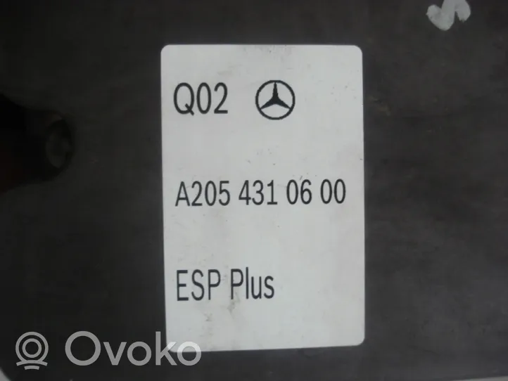 Mercedes-Benz C W205 Sterownik / moduł ABS 