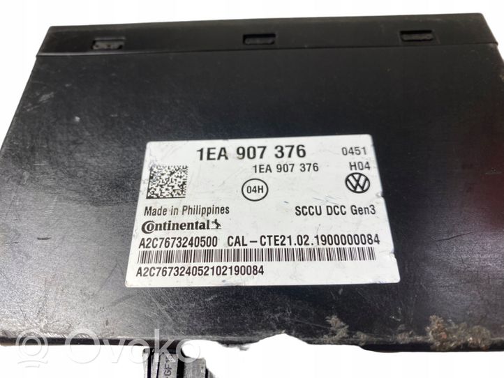 Volkswagen Golf VIII Module de commande suspension 1EA907376A