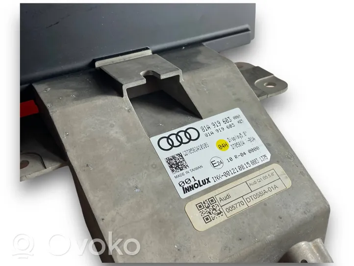 Audi Q2 - Monitori/näyttö/pieni näyttö 81A919603