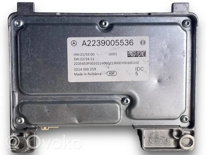 Mercedes-Benz S W223 Central body control module A2239002327