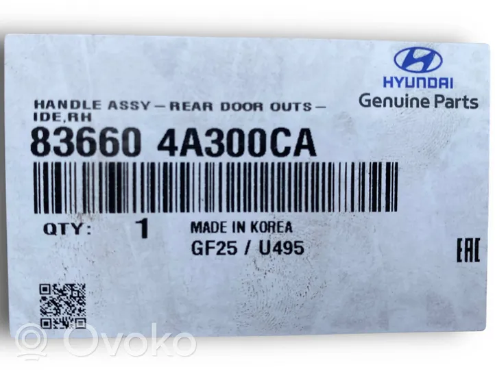 Hyundai H-1, Starex, Satellite Išorinė atidarymo rankena 836604A300CA