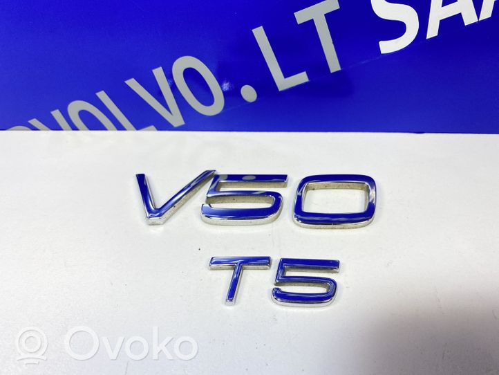 Volvo V50 Emblemat / Znaczek tylny / Litery modelu 9157135