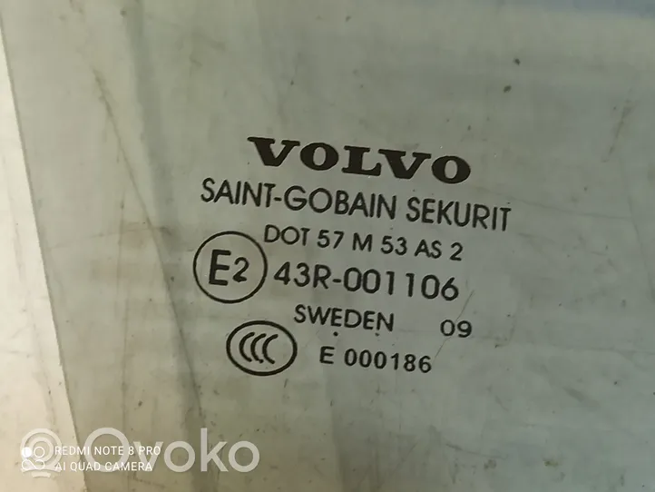 Volvo XC60 Vetro del finestrino della portiera anteriore - quattro porte 31386793
