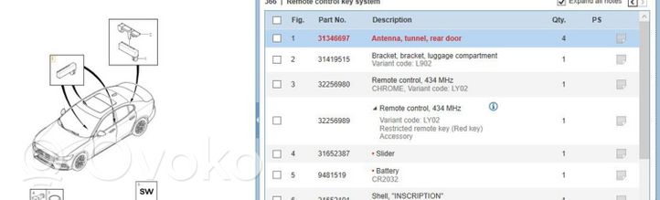 Volvo S60 Antenne GPS 31346697