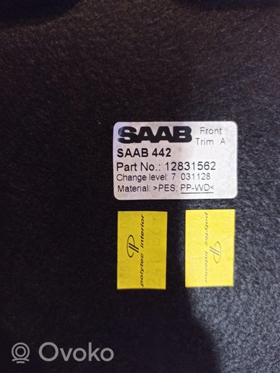 Saab 9-3 Ver2 Rivestimento laterale della consolle centrale posteriore 12831562