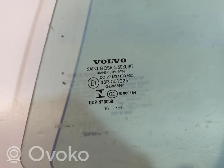 Volvo V60 Pagrindinis galinių durų stiklas 31335332