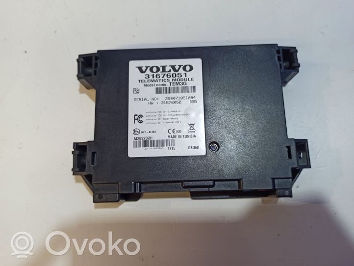 Volvo S60 Tālruņa vadības bloks 31654860