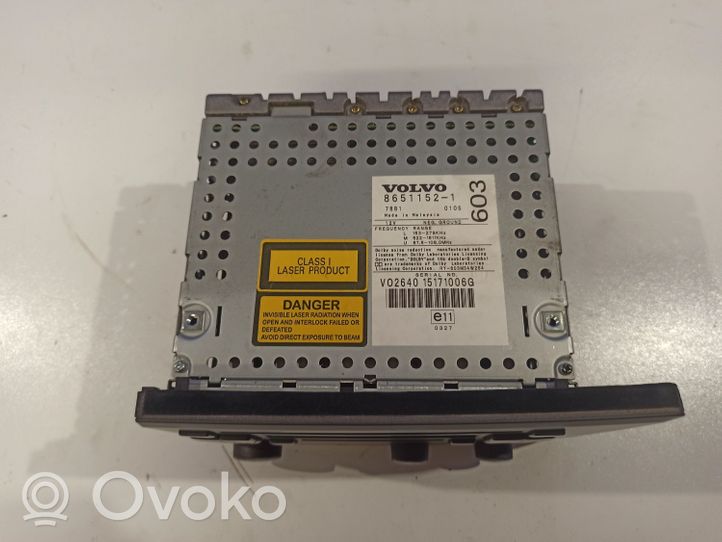 Volvo S60 Radio/CD/DVD/GPS head unit 86511521