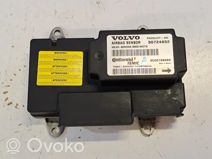 Volvo S40 Oro pagalvių valdymo blokas 30724652