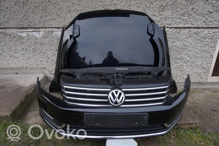 Volkswagen PASSAT B7 Viršutinė dalis radiatorių panelės (televizoriaus) 