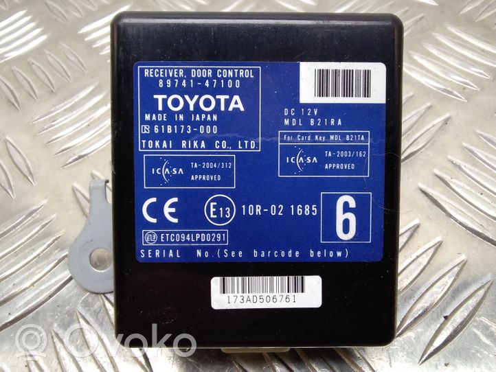 Toyota Prius (XW20) Oven ohjainlaite/moduuli 8974147100