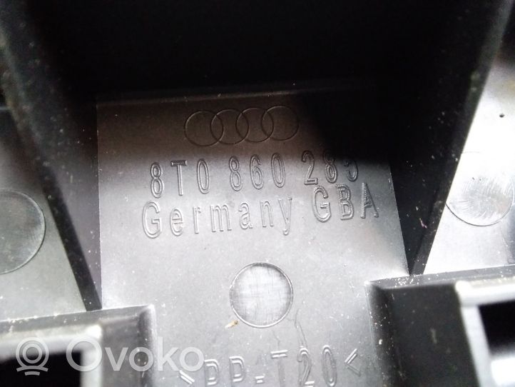 Audi A5 8T 8F Support panneau triangulaire d'avertissement 8T0860285