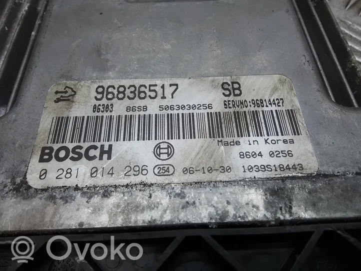 Chevrolet Captiva Sterownik / Moduł ECU 96836517