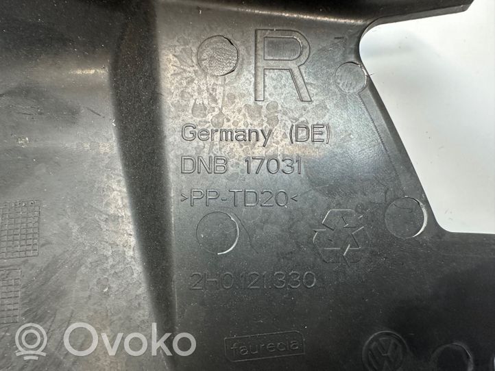 Volkswagen Amarok Panel mocowanie chłodnicy / dół 2H0121330
